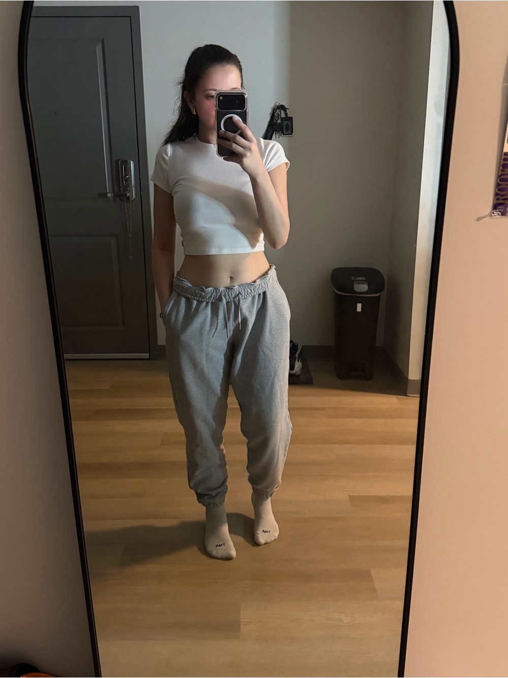 Gymshark oversized sweatpants- size small